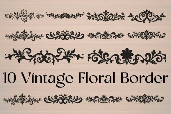 Elevate Your Projects with Ornate Damask Divider SVGs