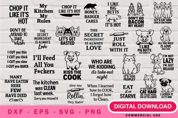 Funny Charcuterie Cutting Board SVG Bundle: Humor Meets Design