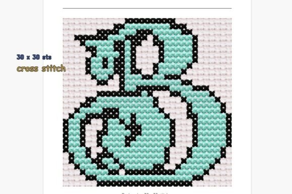 Letter B Cross Stitch Pattern: A Timeless Monogram