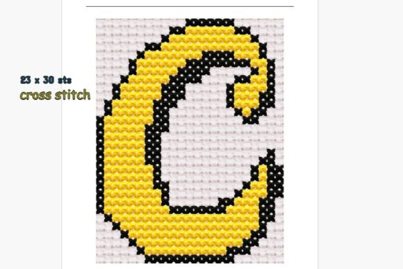 Stitching Your Identity: A Designer's Take on the Letter C Pattern