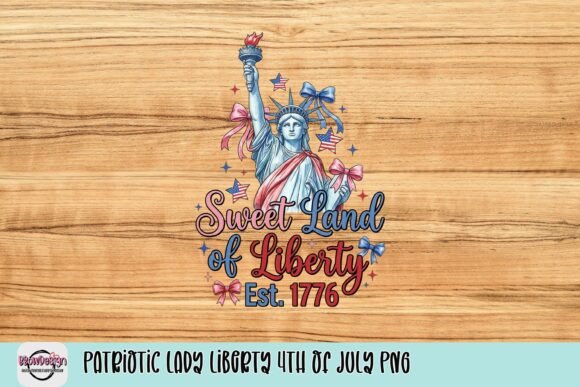 Sweet Land of Liberty: Crafting with the Patriotic Lady Liberty PNG