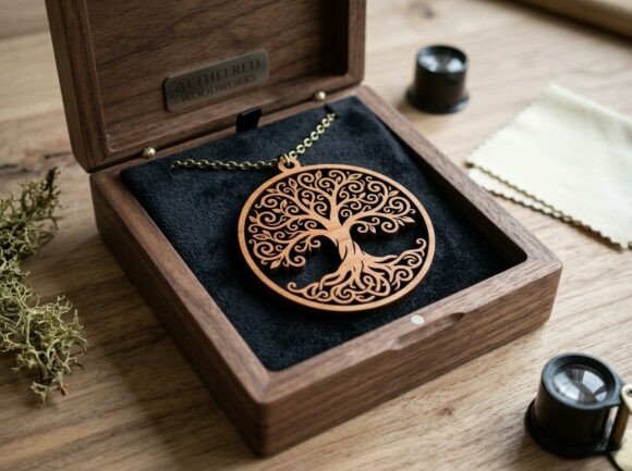 Tree of Life Pendant Laser Cut Design: A Guide for Makers